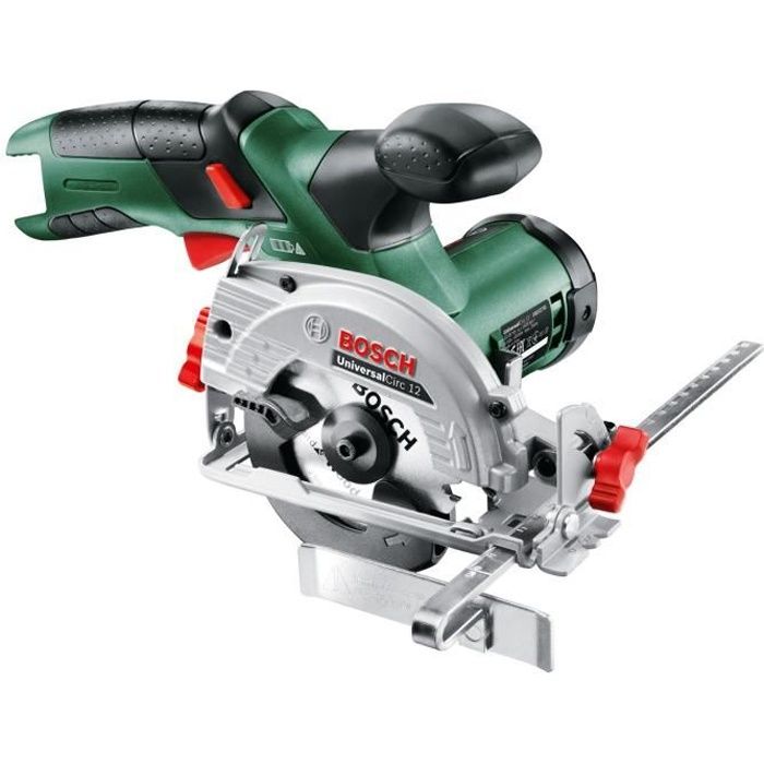 Bosch serra circular universalcirc 12 - 12 v 2,5 ah