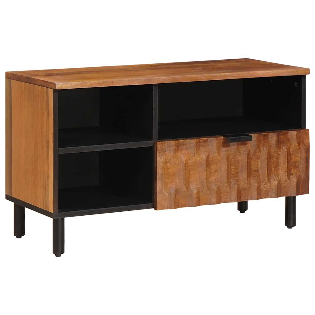 Móvel de tv - helloshop26 - moderno - 80 x 33 x 46 cm - madeira de mangueir
