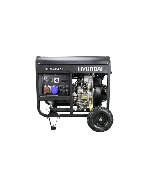 Hyundai dhy8500lek-t gerador diesel trifásico 5500 w
