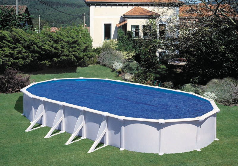 Tampa isotérmica para piscina de aço 800 x 470 cm