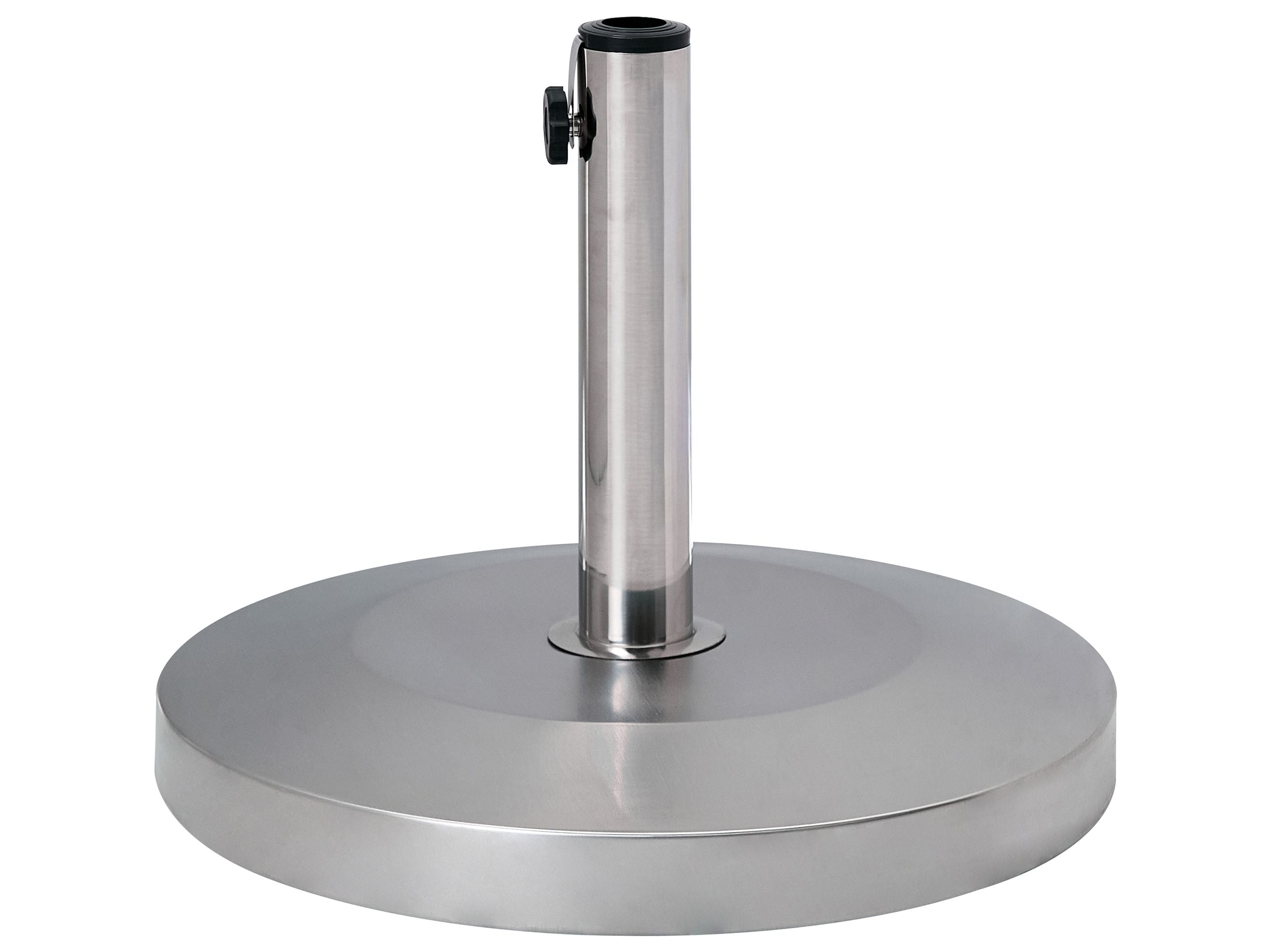 Base para guarda-sol craveggia redonda prateado 25 kg