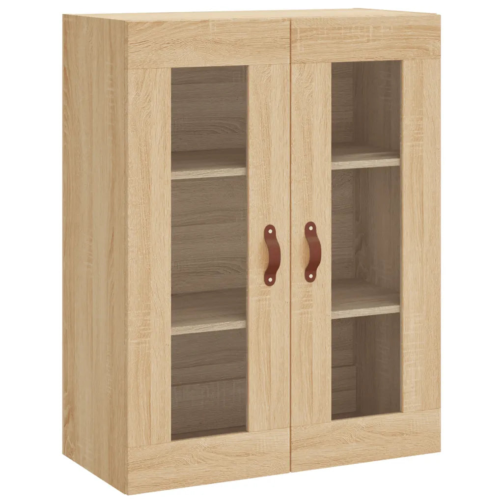 Armario de pared de madera de roble sonoma 69,5