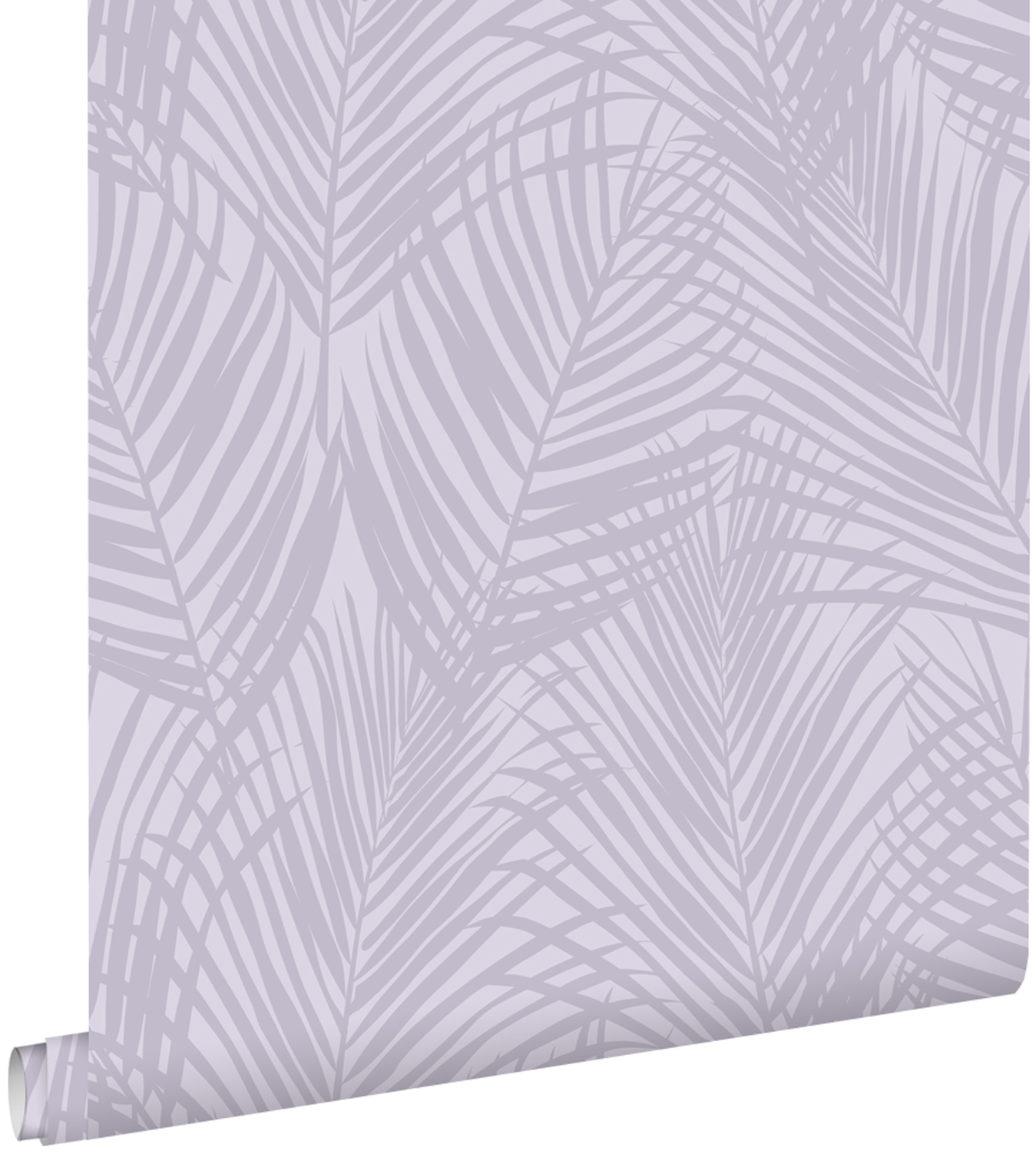 Estahome papel de parede folhas de palmeira roxo lilás 53 cm x 10.05 m