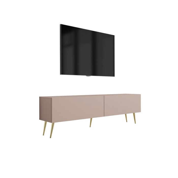 Móvel de tv moderno - caramelo - painéis 16 mm - 140x52x32 cm