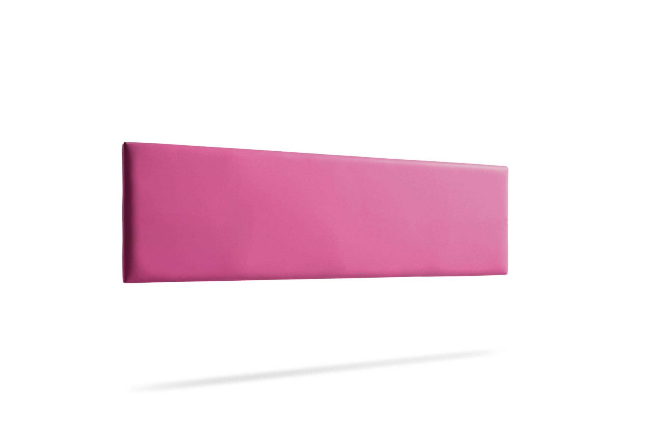 Cabeceira estofada nova pele sintética 100x50x5 cm - moonia
