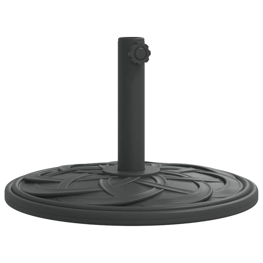 Base de guarda-sol para postes de ø38/48 mm 12 kg redondo