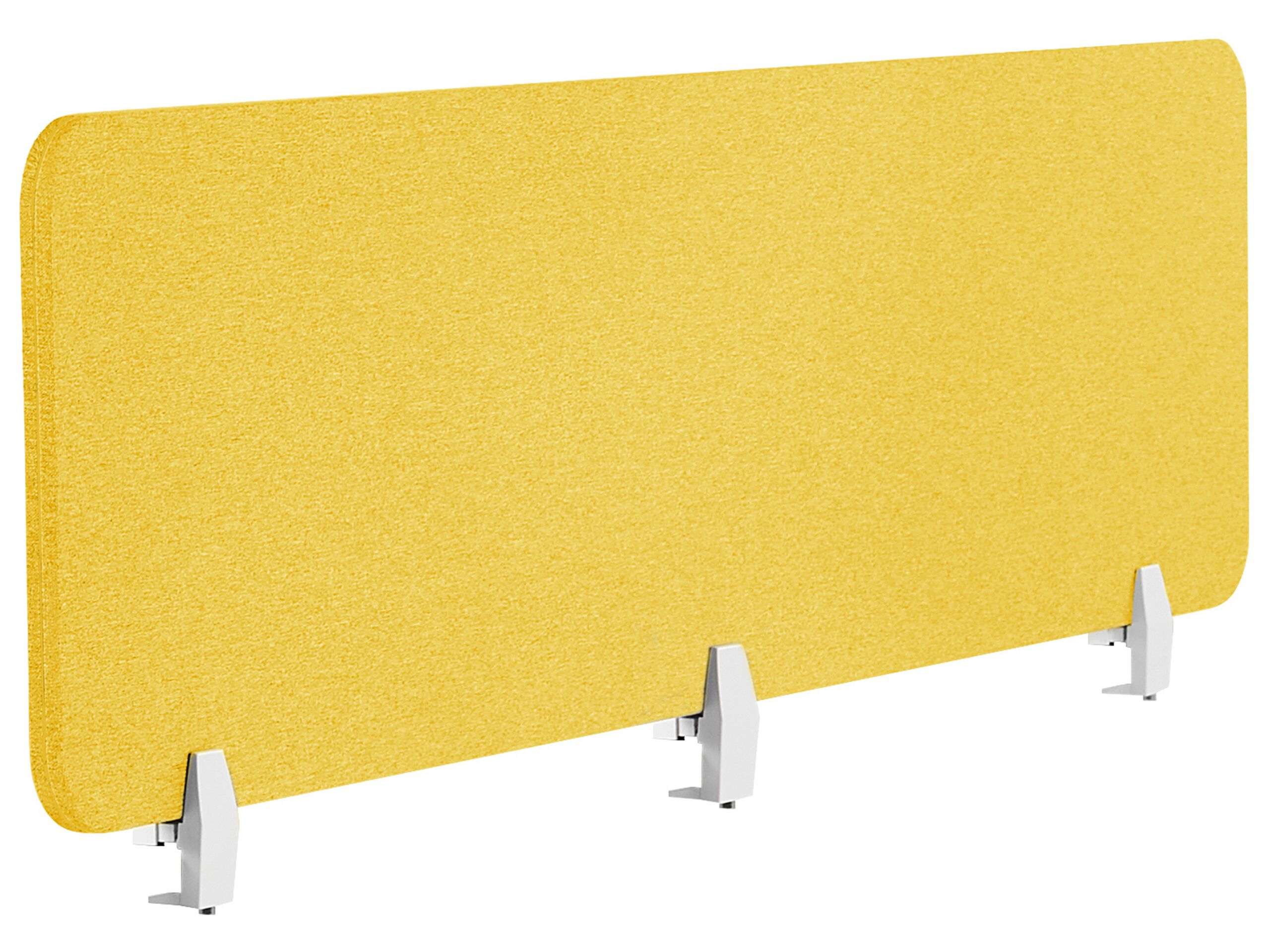 Divisória de secretária wally amarelo