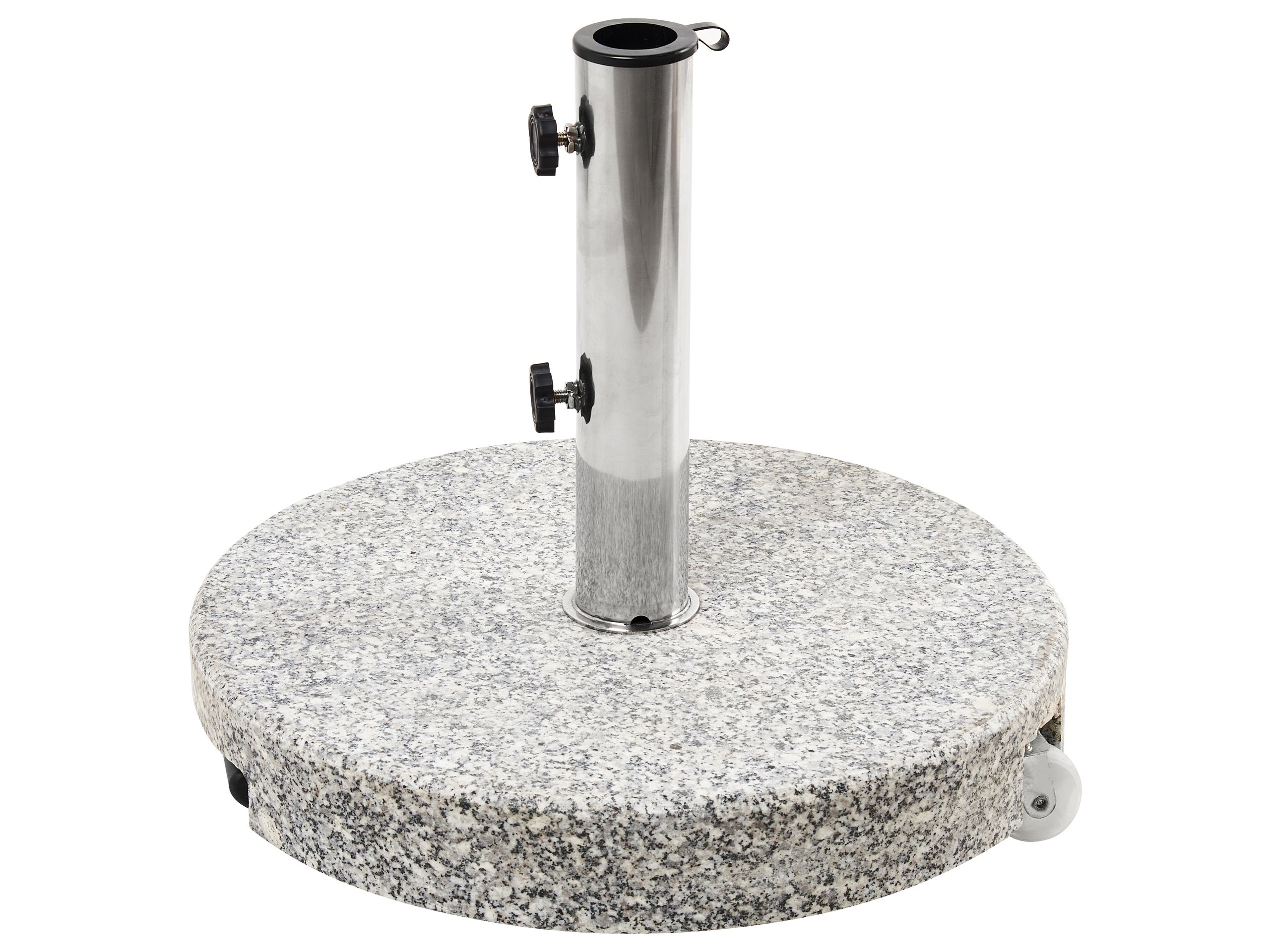 Base para guarda-sol cerzeto redonda cinzento 30 kg