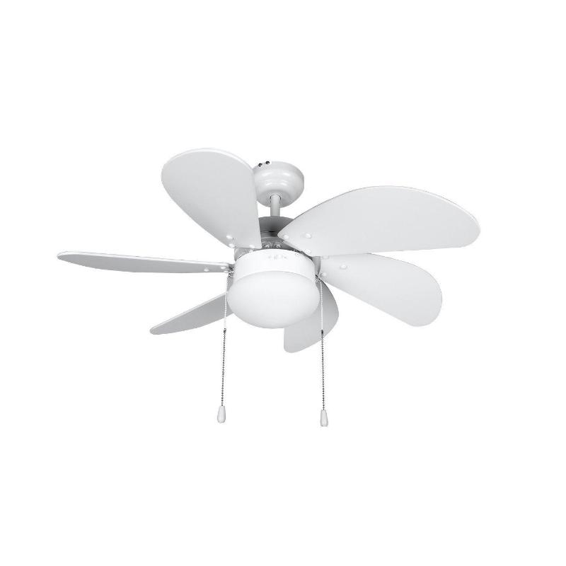 + vento. Teto cp-15076b 80cm bl 6p 50w