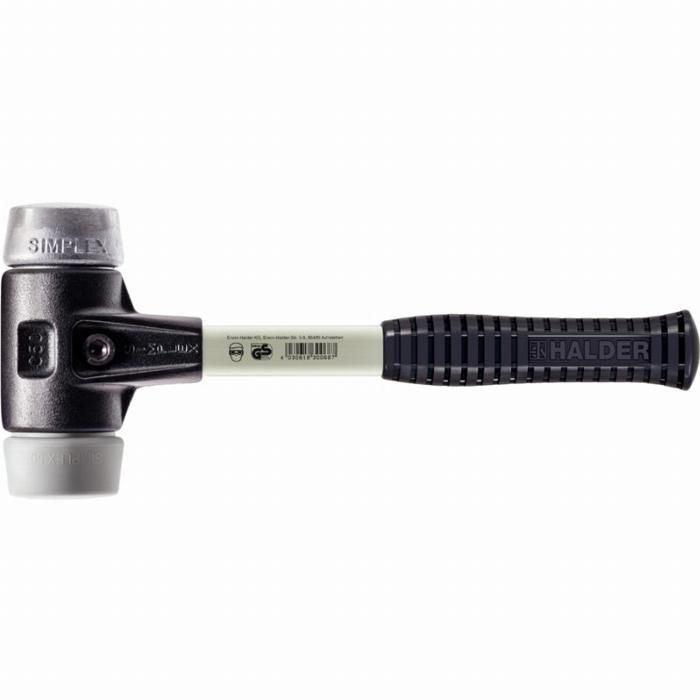 Martelo halder simplex tpe médio / metal macio com caixa em ferro fundido r