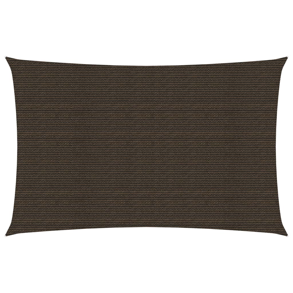 Vela de sombra 160 g/m² marrón 4 x 7