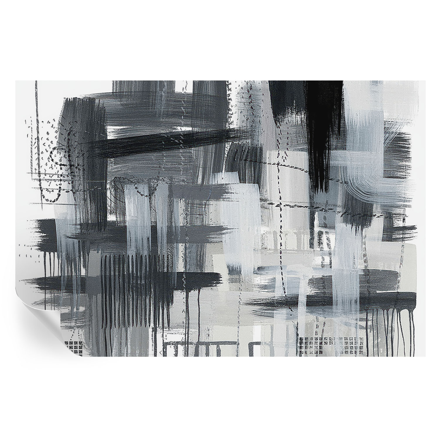 Papel de parede adesivo arte moderna 104x152 tulup