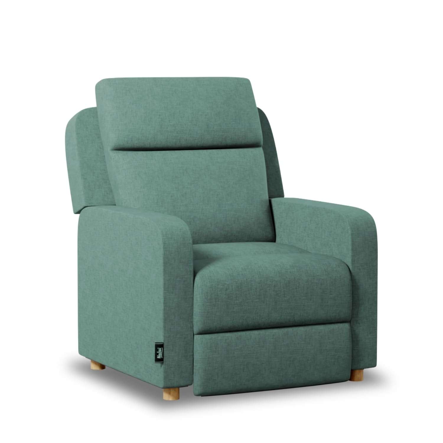 Nalui poltrona reclinável one fabric verde