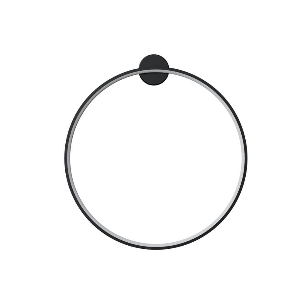 Aplique LED rayon negro - 100 cm