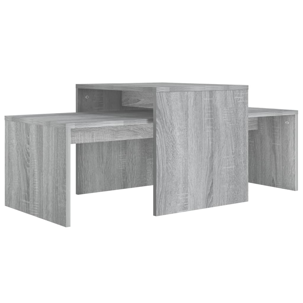 Mesa de centro - helloshop26 - sonoma - madeira de engenharia - 100 x 48 x