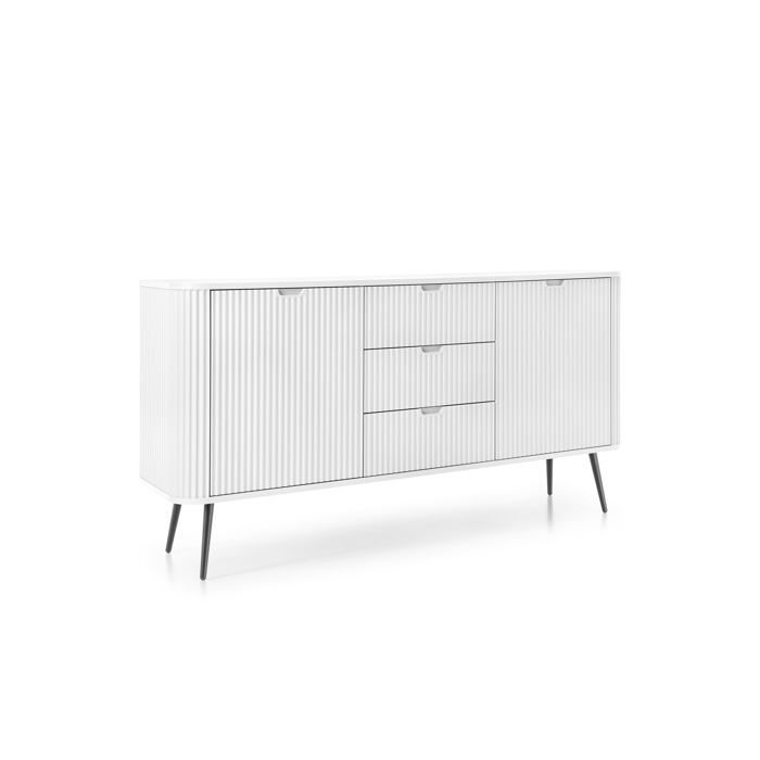 Cómoda 3 gavetas 2 portas - 168 x 87 x 39 cm