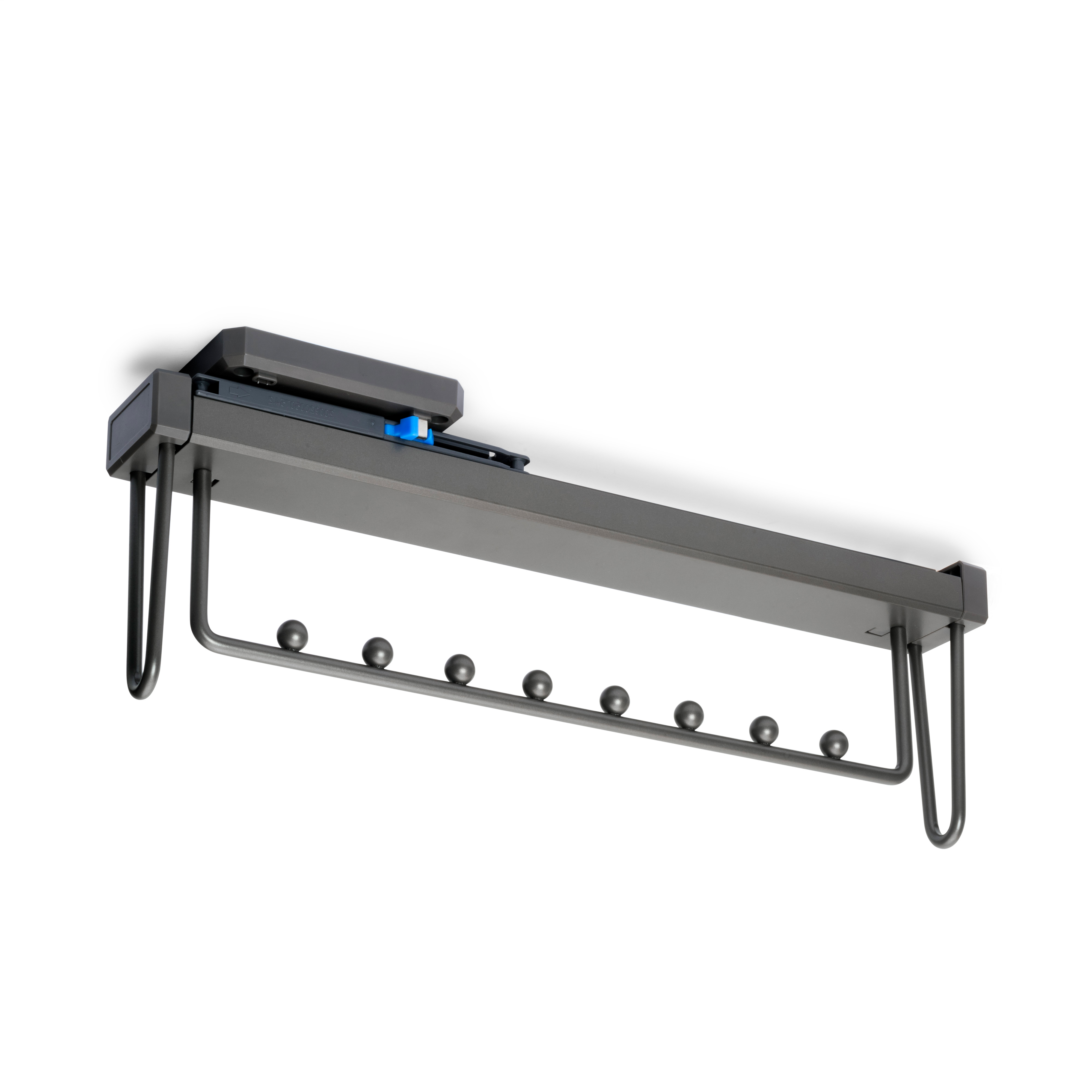 Emuca varão trombone extraível quartz para roupeiro, plástico e alumínio,