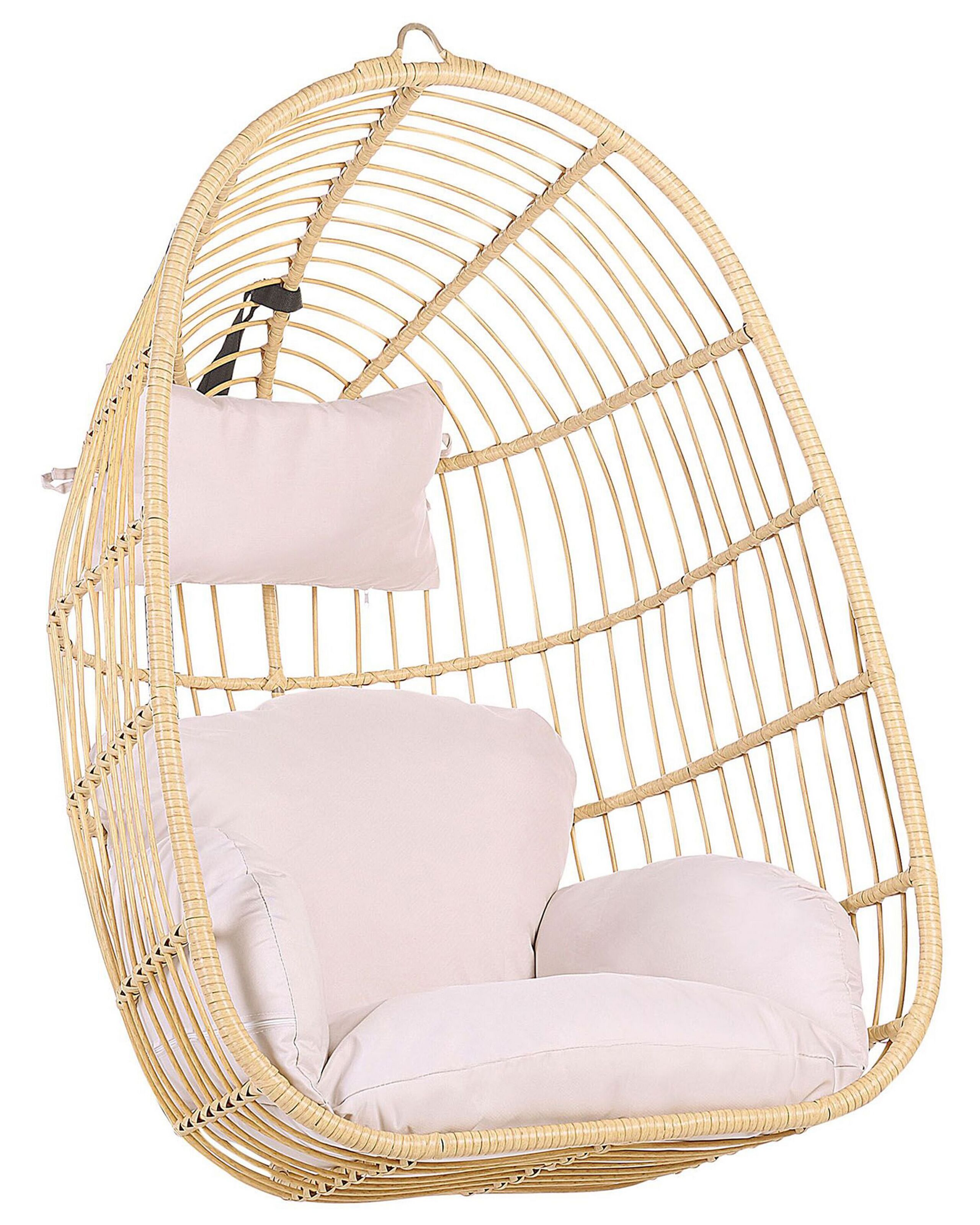 Cadeira suspensa casoli rattan sintético natural