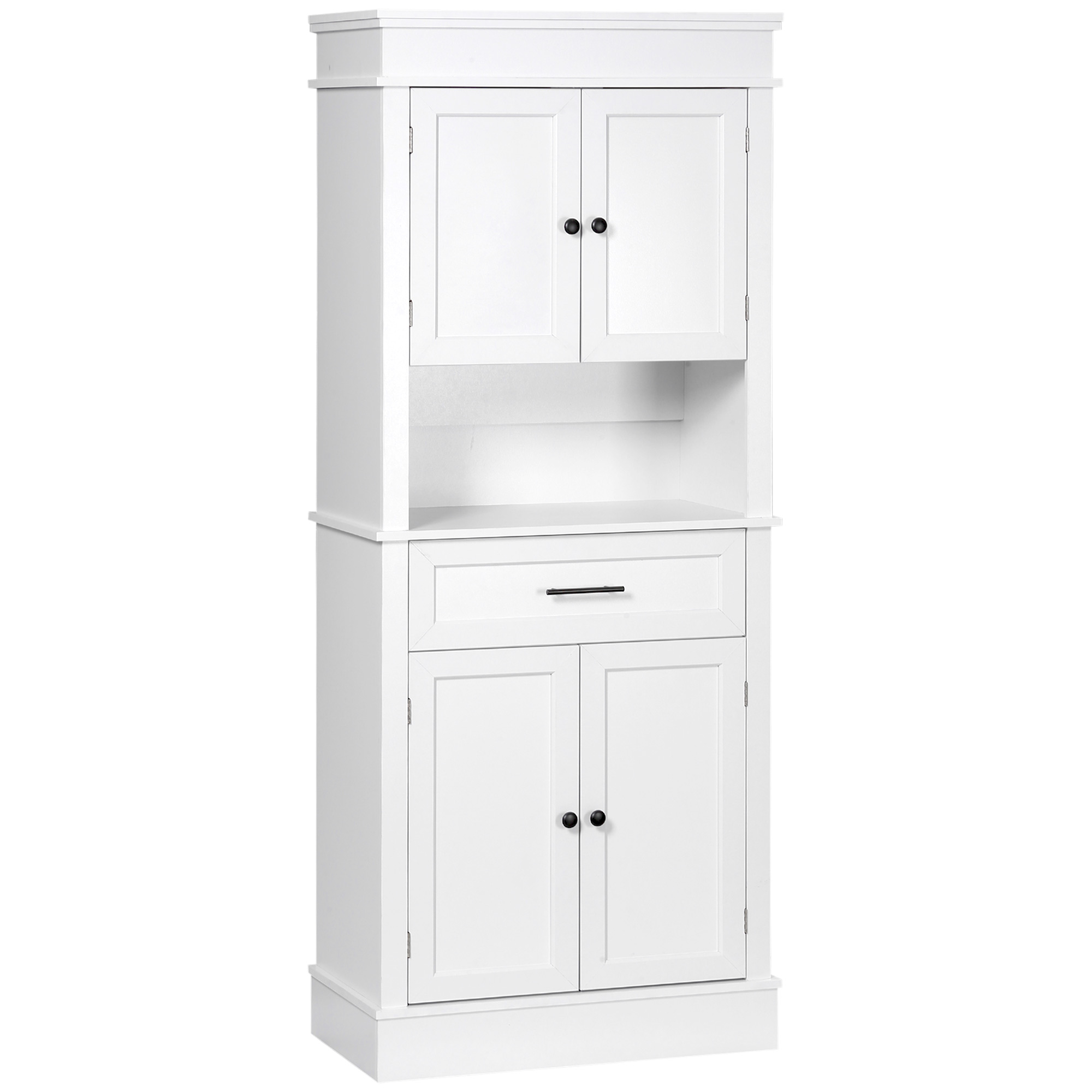 Aparador para sala de estar aglomerado branco 74x39,5x183 cm