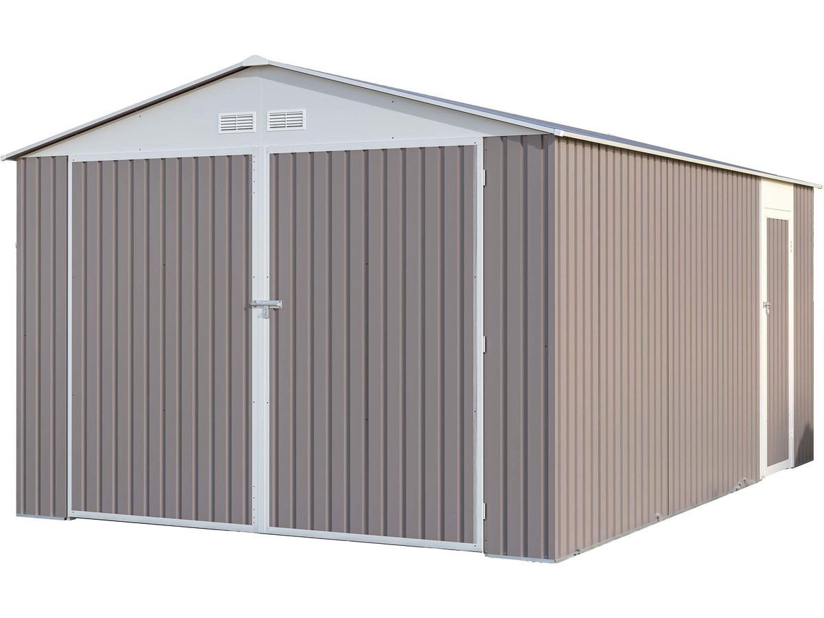 Garagem metálica "nevada" - 18,56m² com painéis solares