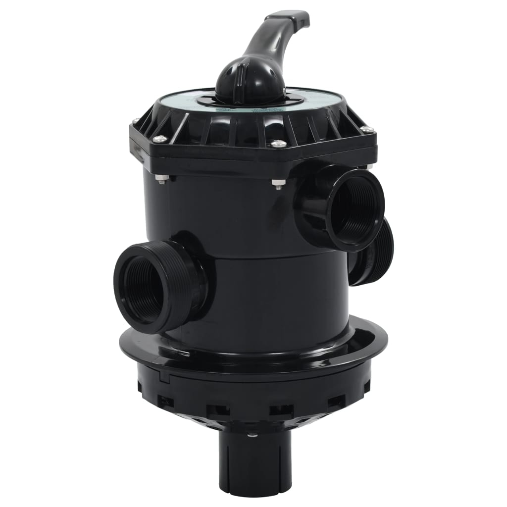 vidaXL valvula multipuerto para filtro de arena abs 1,5" 6 vías