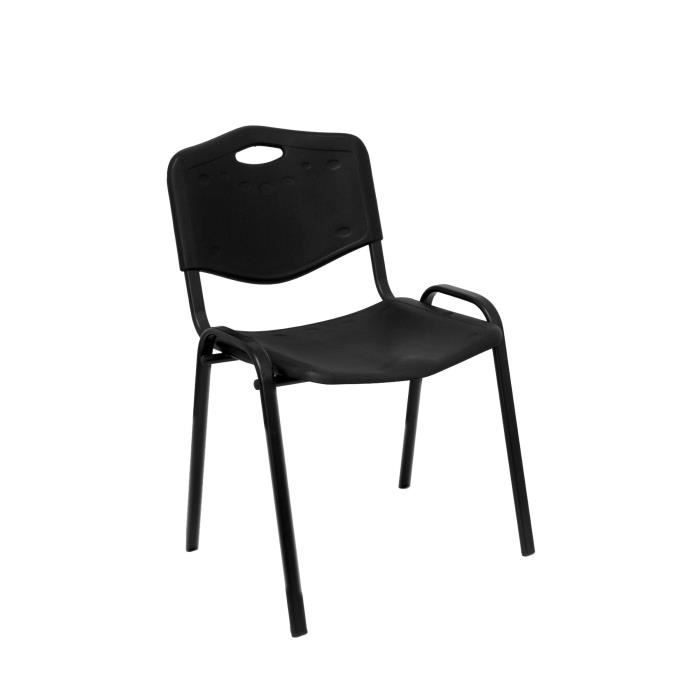 Paquete de 4 sillas confidenciales, ergonómicas, apilables, versátiles y co