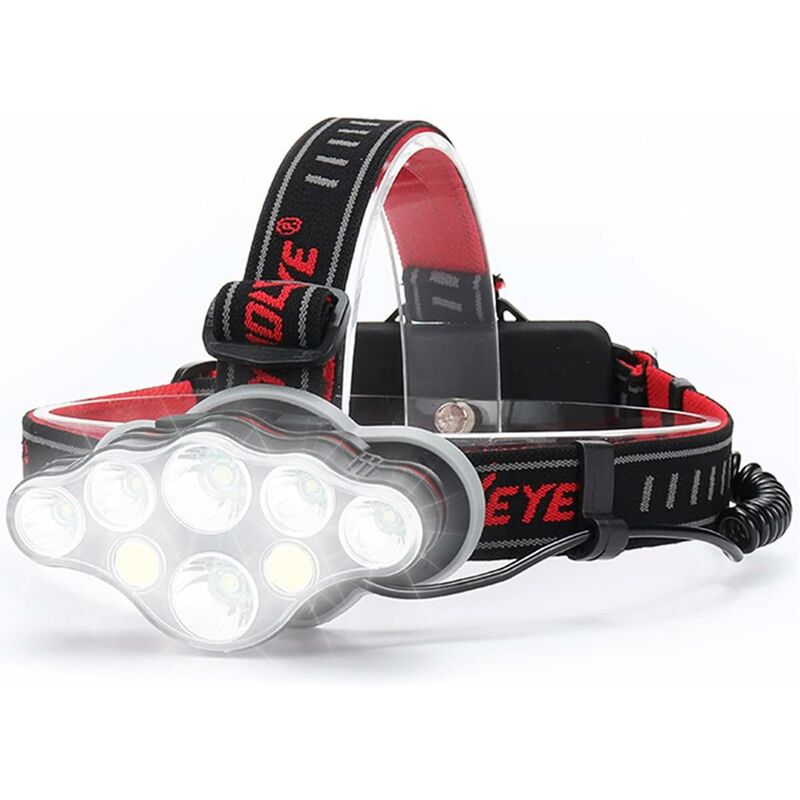 Lanterna LED 18000lm 8 modos camping recarregável