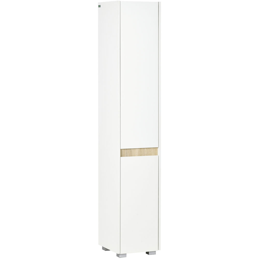 Coluna casa de banho 30x33x165cm color blanco kleankin