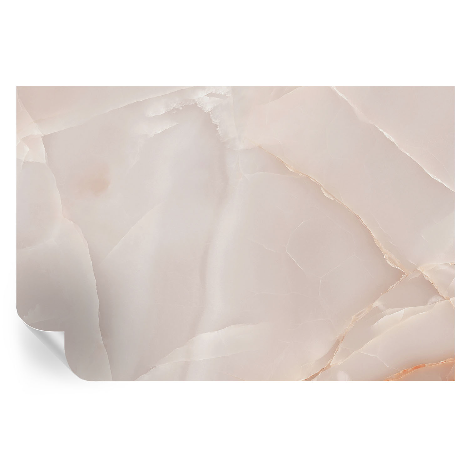 Papel de parede adesivo mármore rosa 104x152 tulup