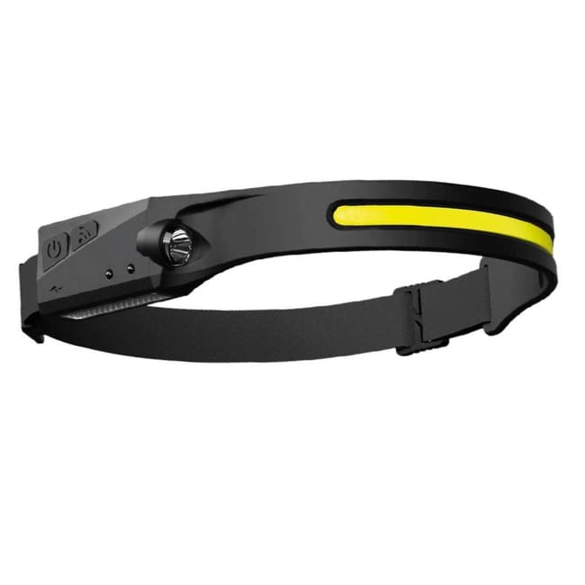 Lampa frontal cob LED recarregável