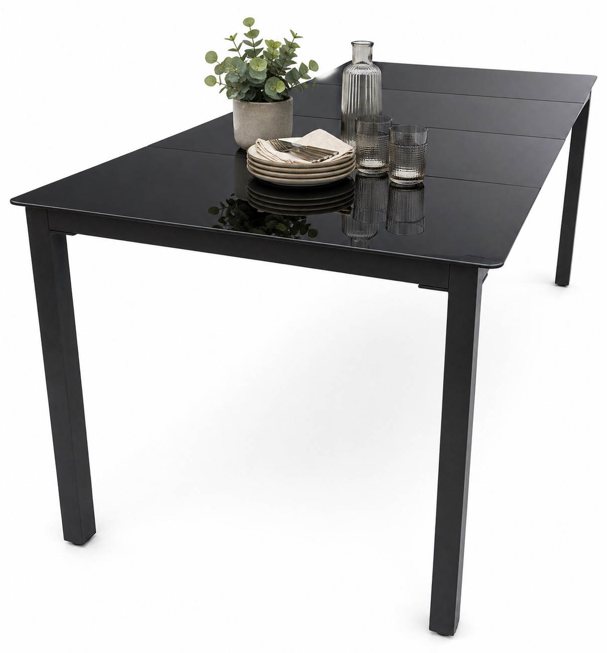 Mesa de jardín miami vidrio mate ver selección