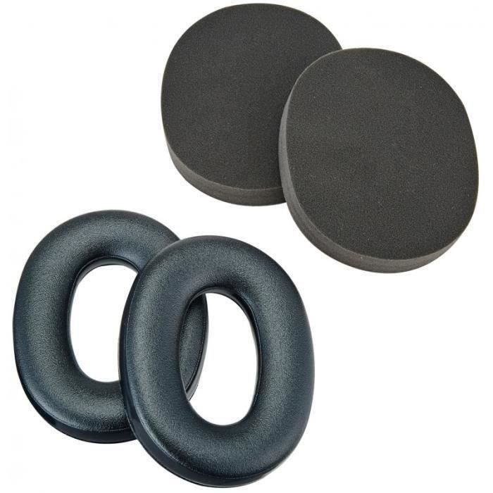 Kit de higiene composto por dois auriculares e duas espumas para protetores