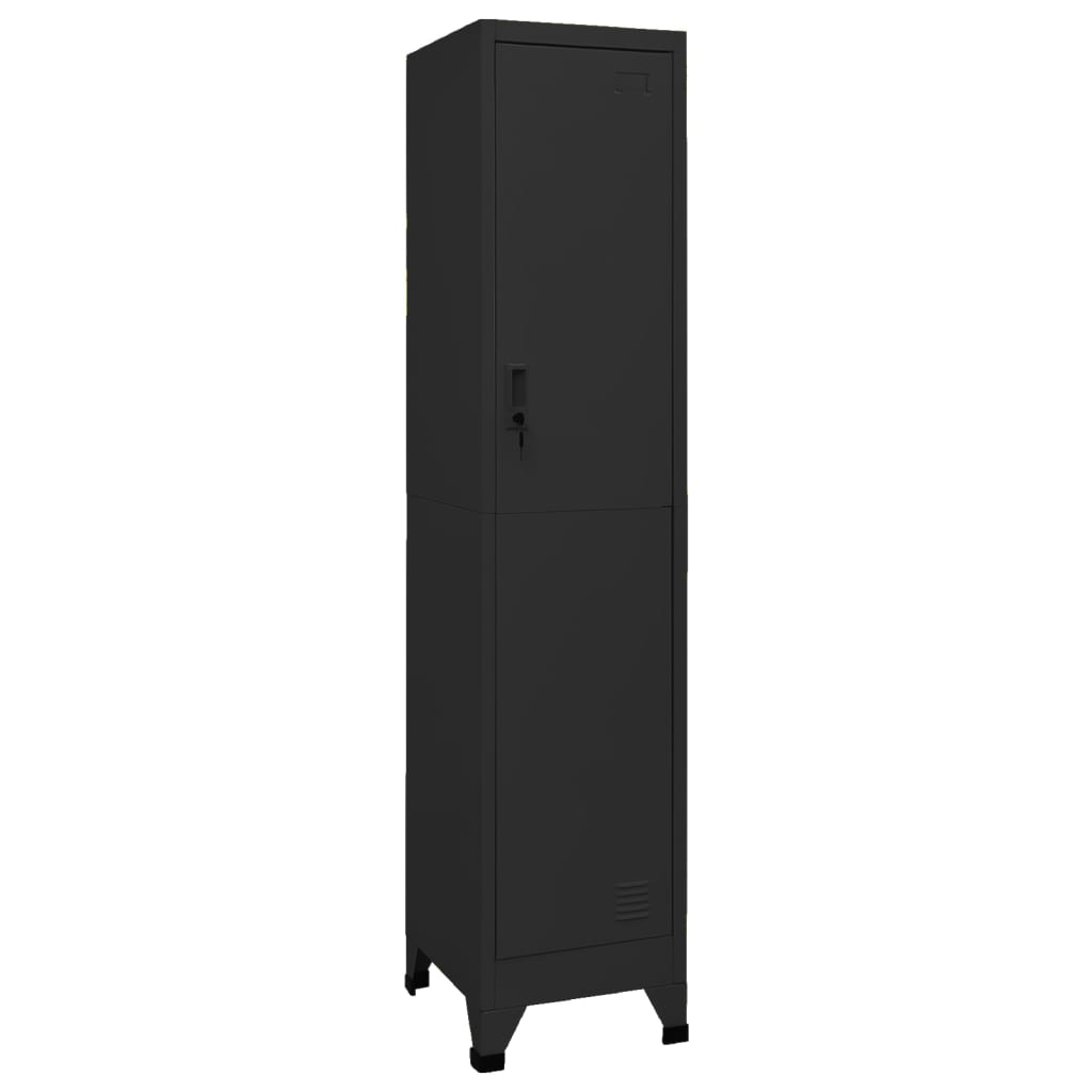 Cacifo 38x45x180 cm aço preto wgo9788