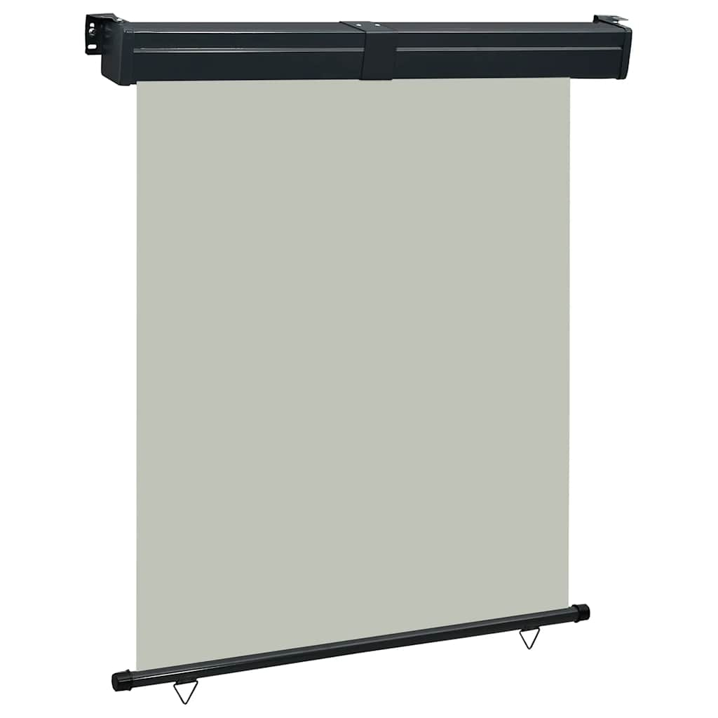 Toldo lateral para varanda 145x250 cm cinzento