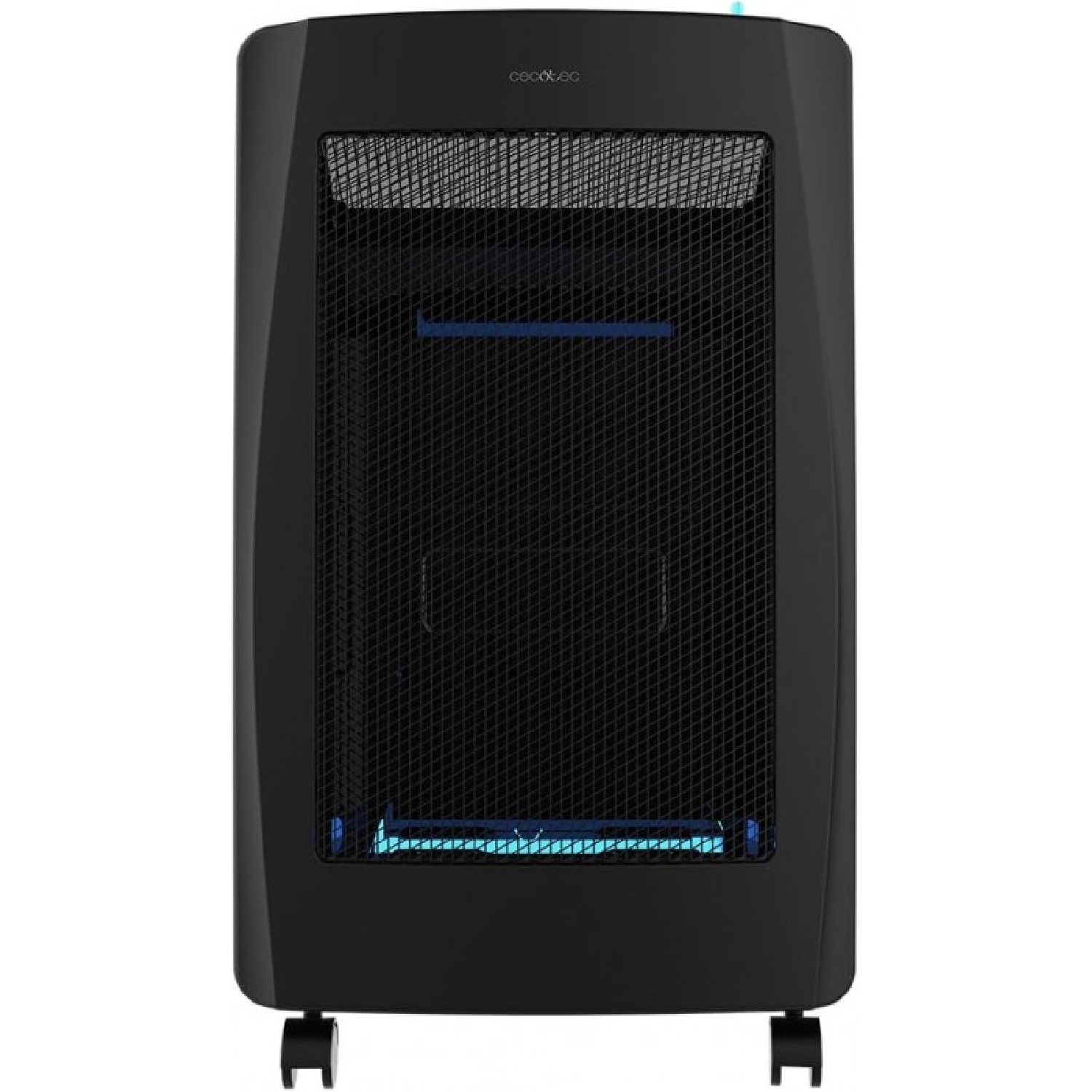 Cecotec aquecedor a gás de chama azul dobrável com 4200 w, 2 níveis de potê