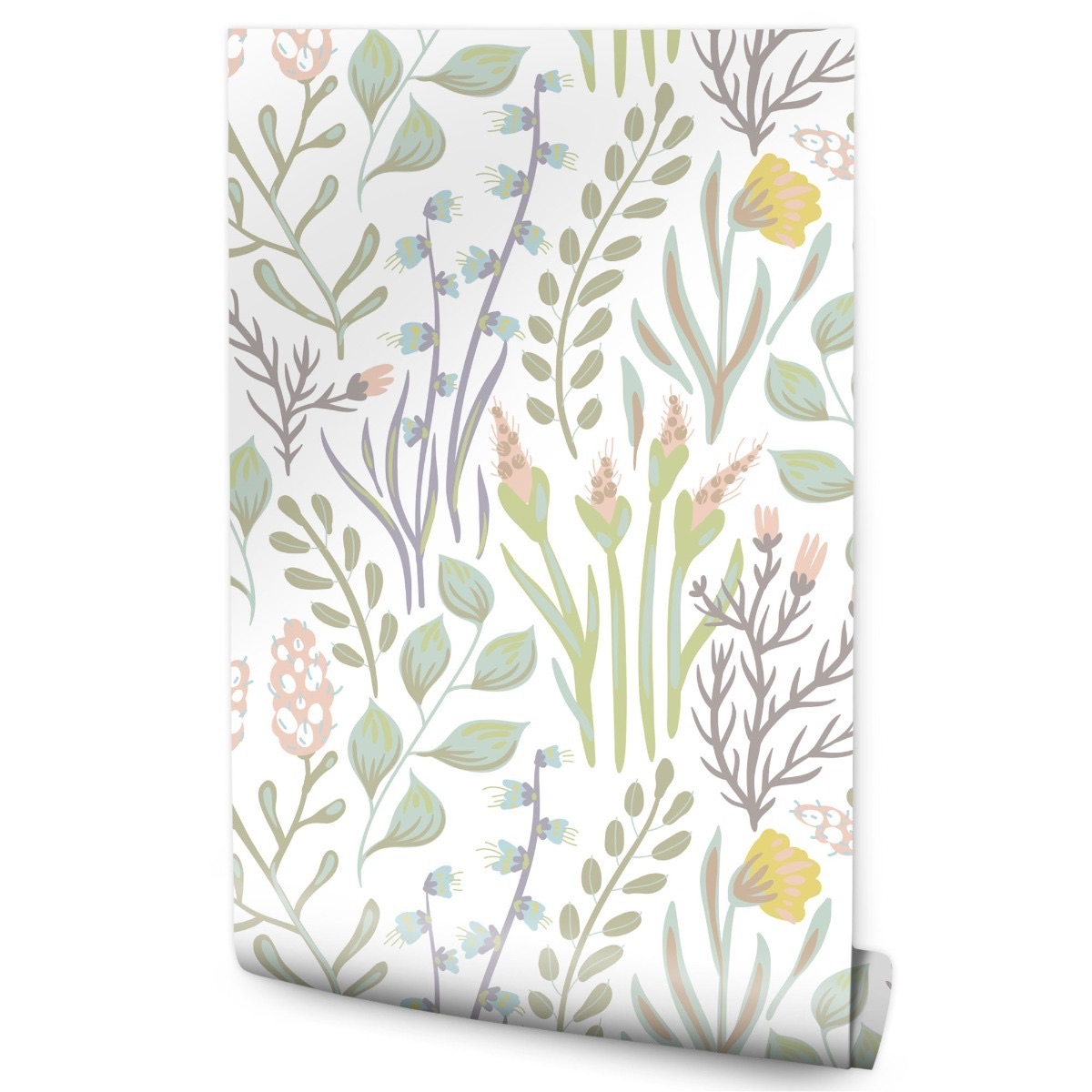 Papel de parede plantas folhas para sala de estar decoração moderna