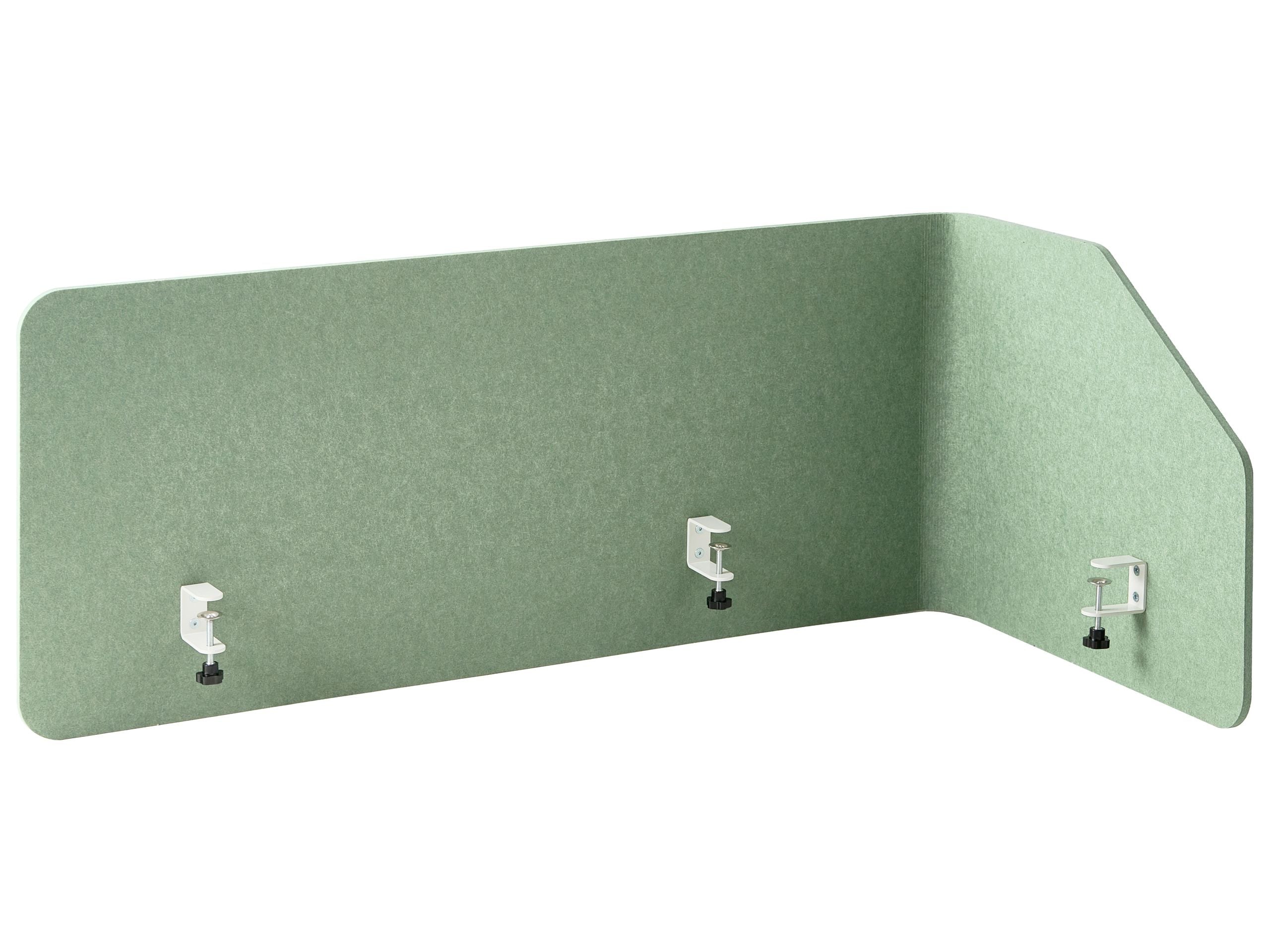 Divisória de secretária foldy verde claro