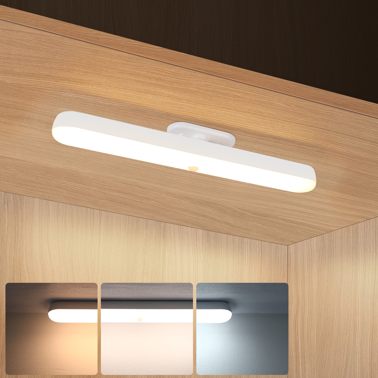Nettlife aplique parede LED branco 28x4
