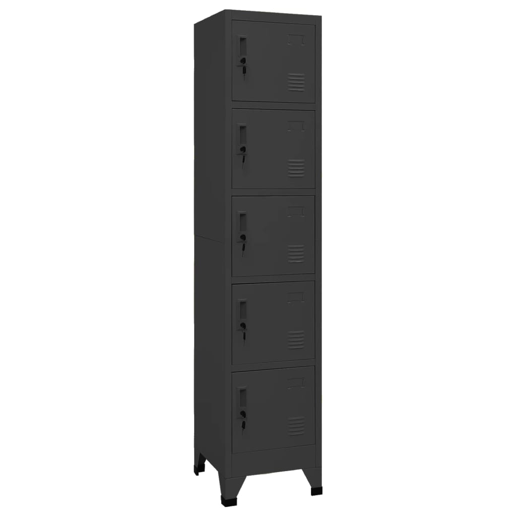 Cacifo 38x40x180 cm aço antracite wgo1648