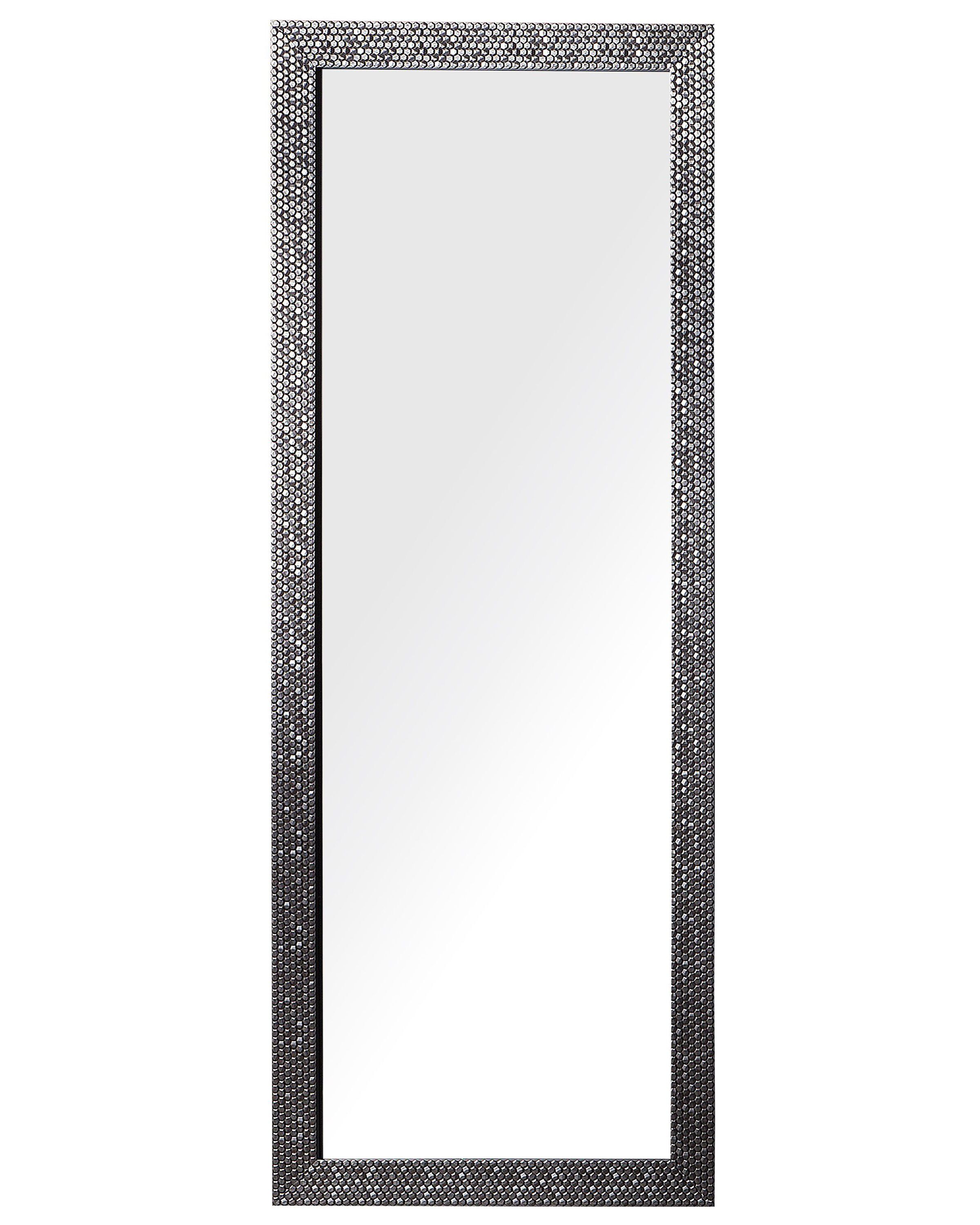 Espelho ajaccio 50 cm 130 cm prateado