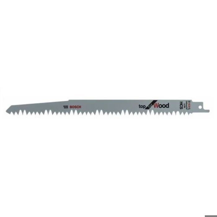 5 lâminas para serra sabre ''top for wood'' (s1531l) - Bosch - 2608650676