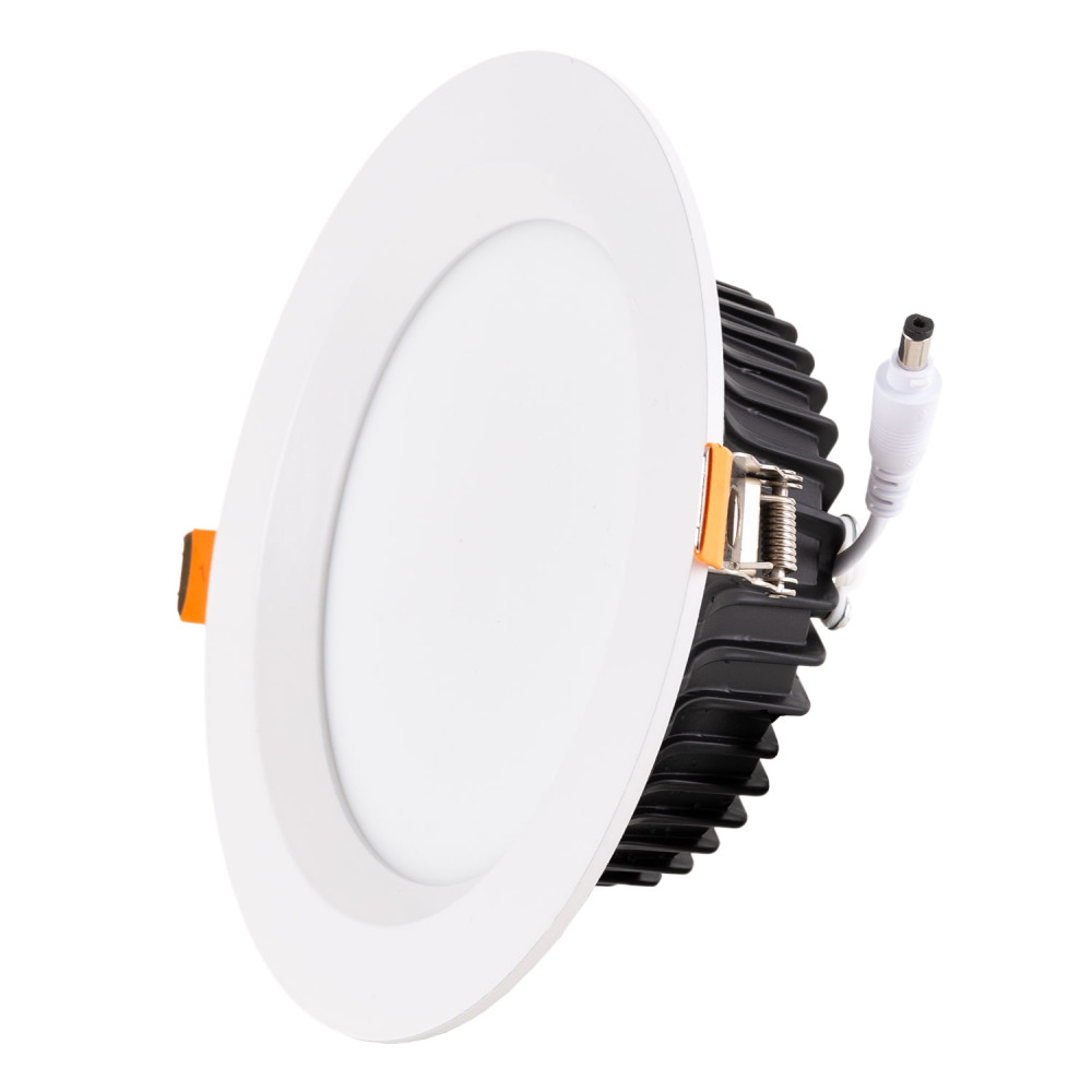 Foco downlight LED 24w 2.160lm 6000ºk ip65 banheiros/cozinhas 50.000h