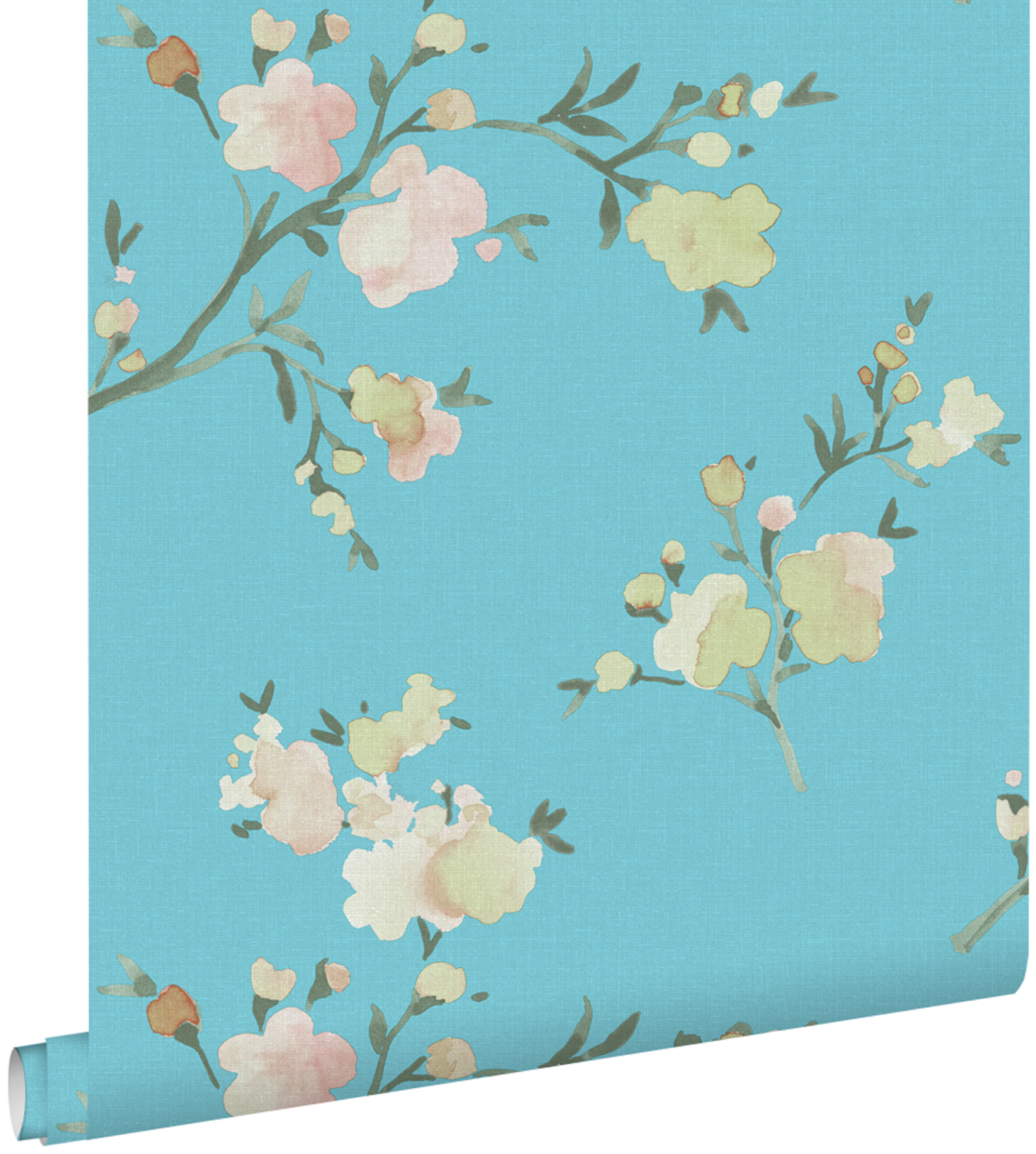 Estahome papel de parede flores de cerejeira 53 cm x 10.05 m 148753