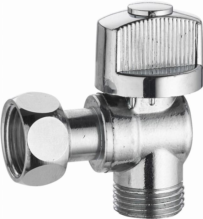 Válvula de fechamento wc 1/4 t ângulo mf 3/8 chr lien 1 peça