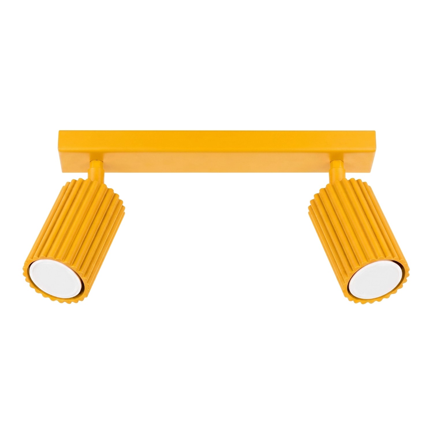 Plafons karbon 1 amarelo alumínio 30x16.5x6.5cm