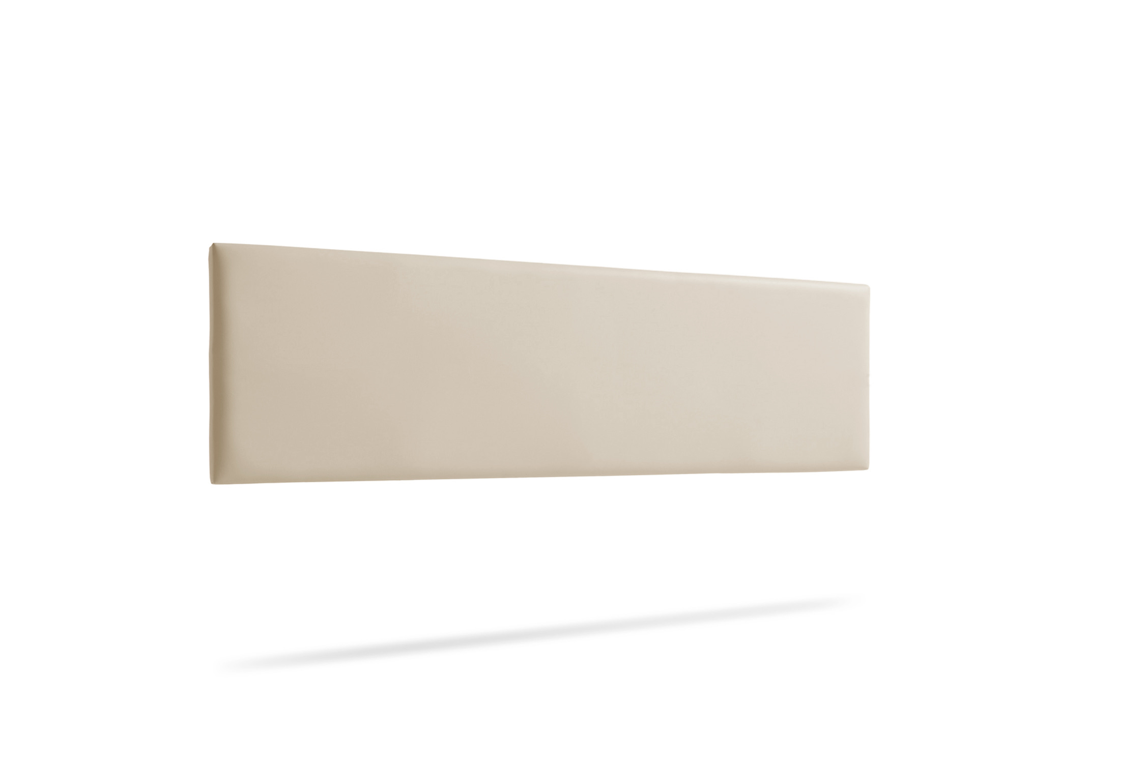 Cabeceira estofada nova pele sintética 170x50x5 cm - moonia