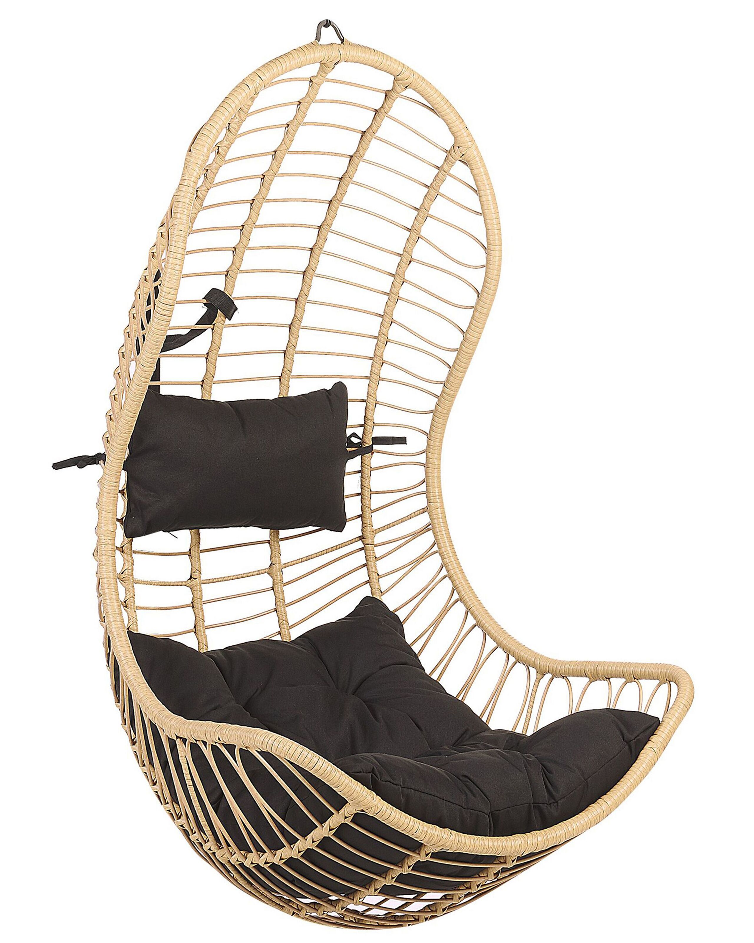 Cadeira suspensa pineto rattan sintético natural