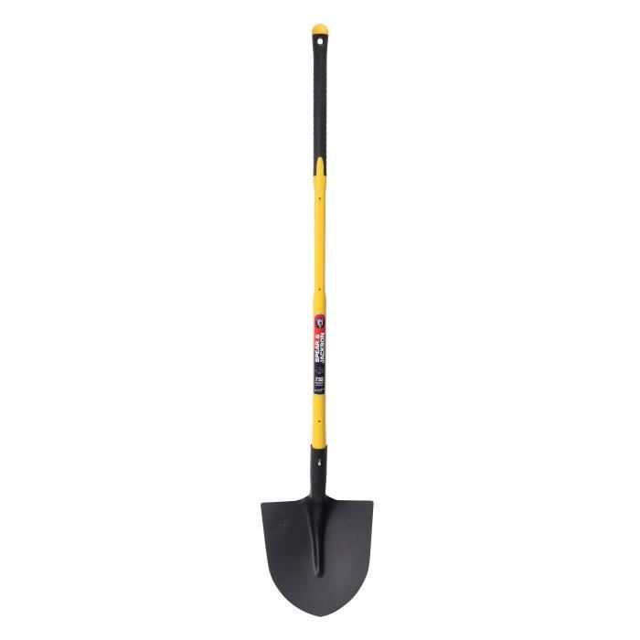Pá redonda - spear & jackson - 29 cm - cabo trimatière em fibra de vidro, p