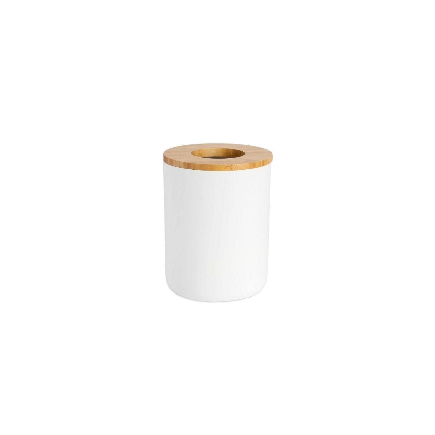 Lixeira de bambu blc pol. 19,5 x 25/6,5