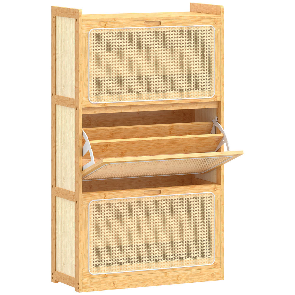 Sapateira 69 x 29 x 119,8 cm color marrón Homcom